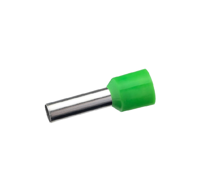 Наконечник-гильза E1508 для провода D 1.5 L-8 mm (зеленый)