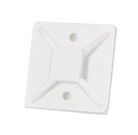 Площадка самоклеящаяся для кабельных стяжек 25 x 25mm