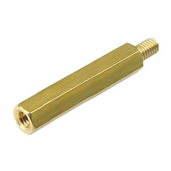 Стойка латунная мама-папа M3 x 30+3mm, PCHSN-30
