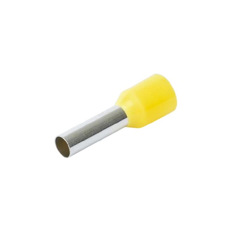 Наконечник-гильза E1508 для провода D 1.5 L-8 mm (желтый)