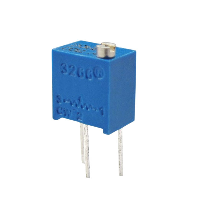 Потенциометр подстроечный многооборотный 3266W-202 (2 KOm)