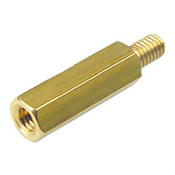 Стойка латунная мама-папа M3 x 18+6mm, PCHSN-18