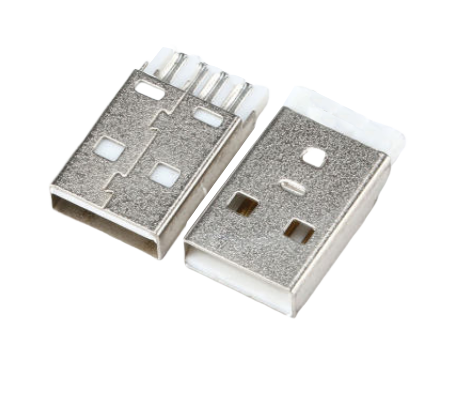 Штекер USB 2.0 180° на плату (С42)