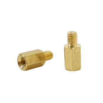 Стойка латунная мама-папа M2.5 x 6+6mm, PCHSN-6
