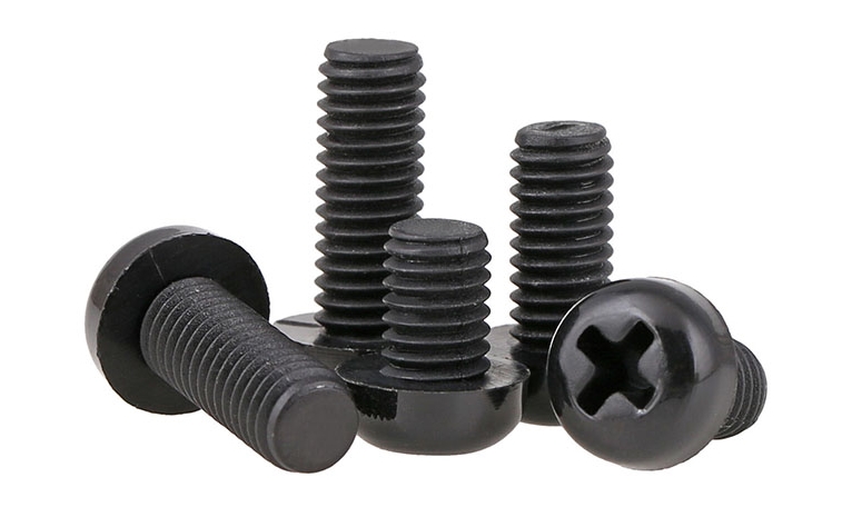 Винт нейлоновый чёрный M3 - 10mm