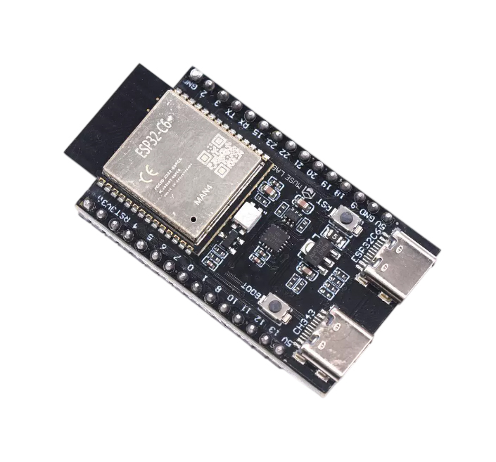 Плата ESP32-C6-N16 с двумя type-C