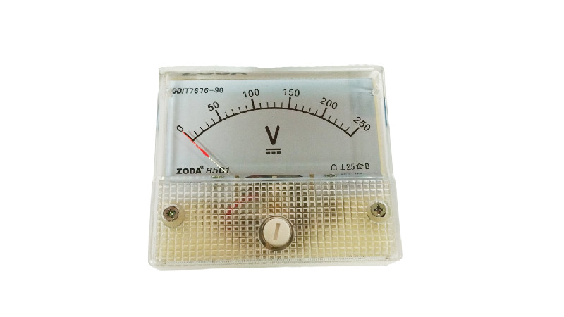 Аналоговый вольтметр 85C1 DC 0-250V, 63х55мм