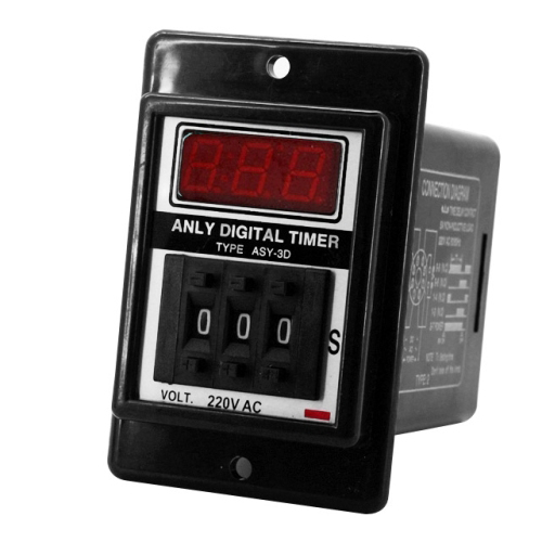 Реле времени ASY-3D AC ~220V (1-999 сек.)